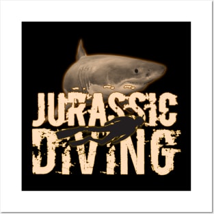 Scuba diving t-shirt designs Posters and Art